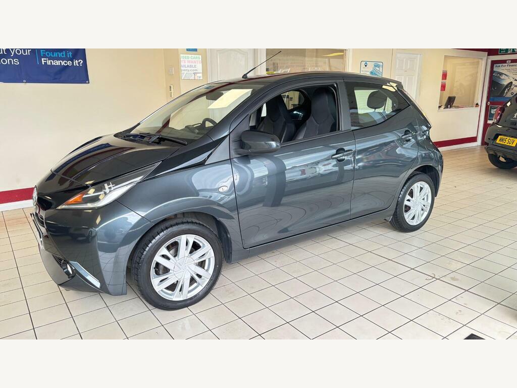 Toyota Aygo 1.0 Vvt-i X-pression Euro 5 Grey #4