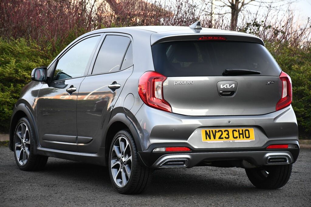 Kia Picanto 1.0 Dpi X-line S Hatchback Amt Euro 6 NV23CHO Grey #3