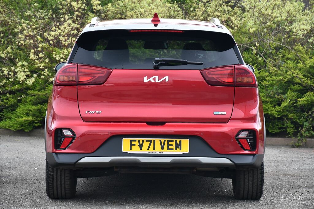 Kia Niro 1.6 Gdi 3 Suv Hybrid Dct Euro 6 Ss FV71VEM Red #6