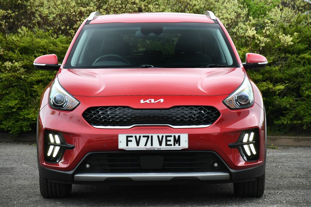 Kia Niro 1.6 Gdi 3 Suv Hybrid Dct Euro 6 Ss FV71VEM Red #5