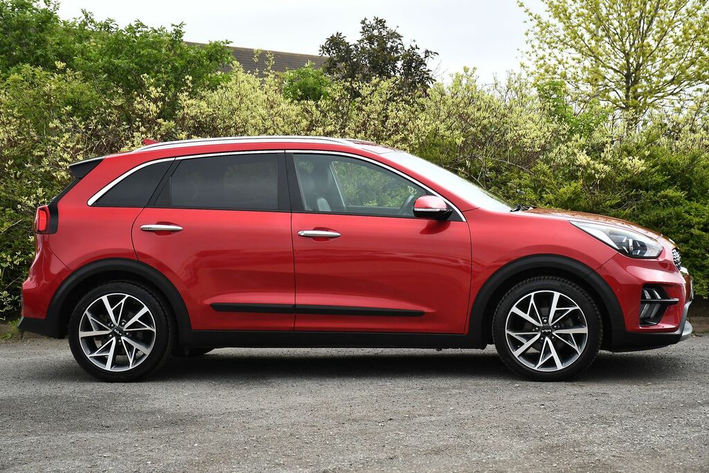 Kia Niro 1.6 Gdi 3 Suv Hybrid Dct Euro 6 Ss FV71VEM Red #2