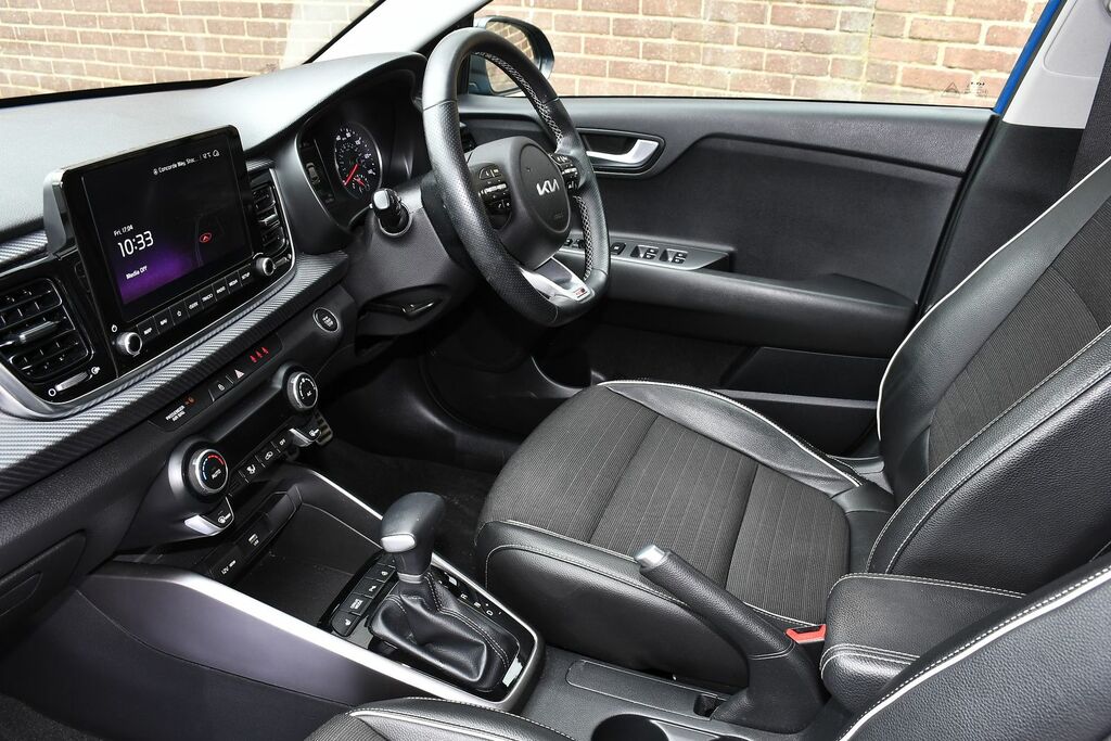 Kia RIO 1.0 T-gdi Mhev Gt-line S Hatchback Hybr Blue #4