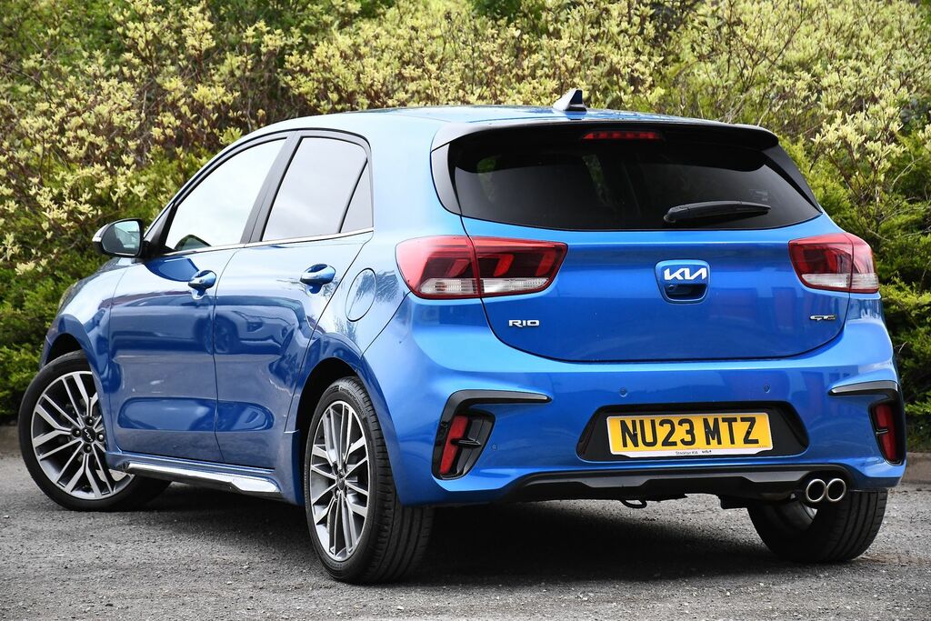 Kia RIO 1.0 T-gdi Mhev Gt-line S Hatchback Hybr Blue #3