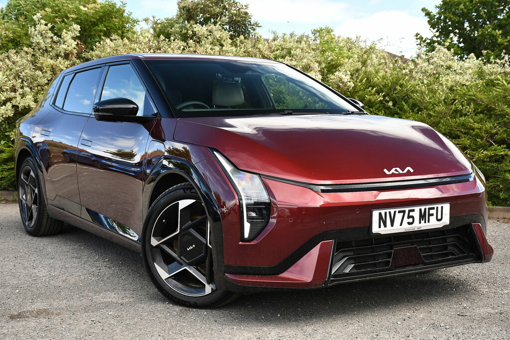 Kia EV4 81.4Kwh Gt-line Hatchback 201 B NV75MFU Red