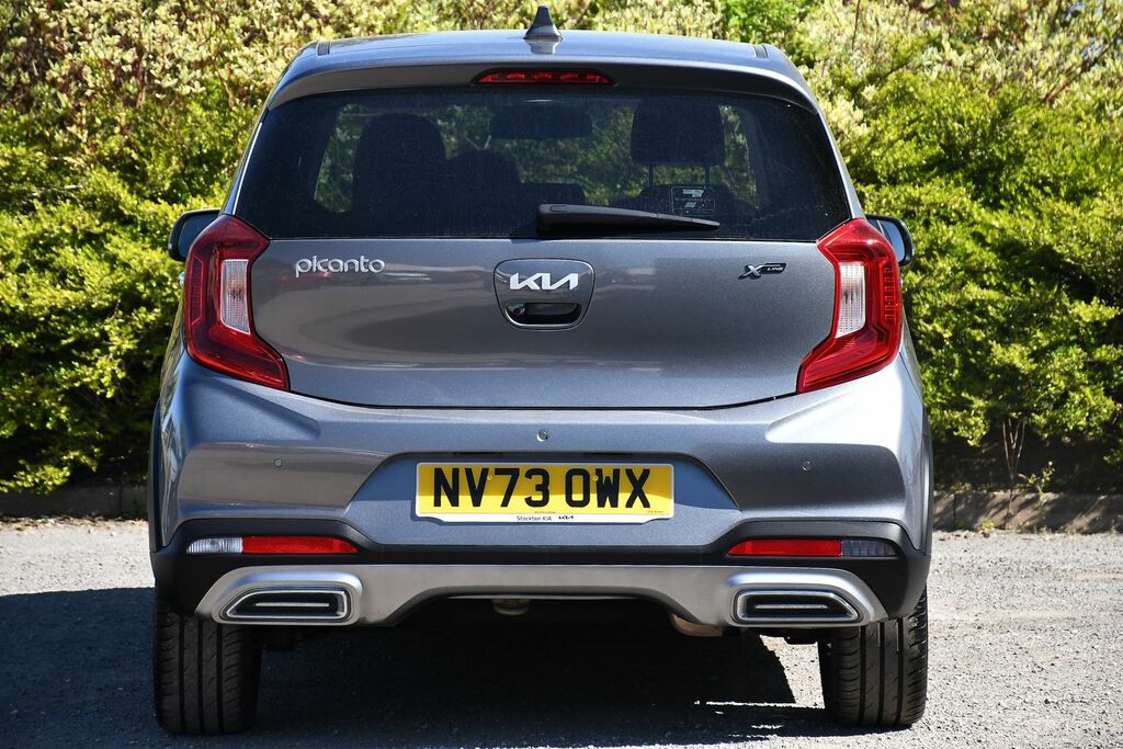 Kia Picanto 1.0 Dpi X-line S Hatchback Amt Euro 6 NV73OWX Grey #6