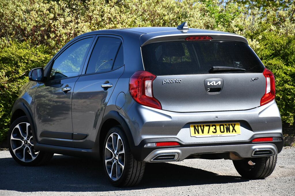 Kia Picanto 1.0 Dpi X-line S Hatchback Amt Euro 6 NV73OWX Grey #3