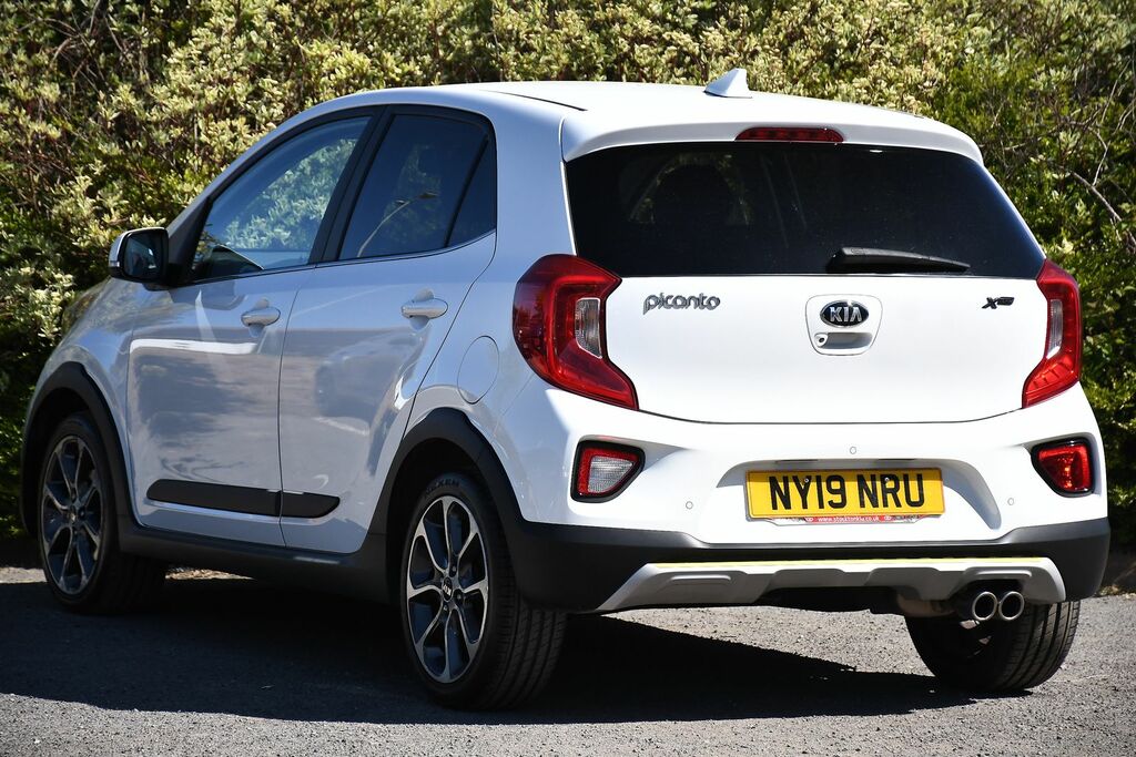 Kia Picanto 1.25 X-line Hatchback Euro 6 83 NY19NRU White #3