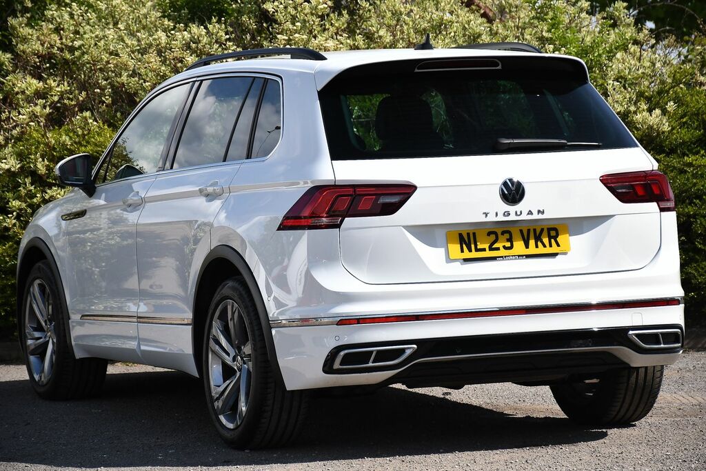 Volkswagen Tiguan 1.5 Tsi R-line Edition Suv Dsg Euro 6 NL23VKR White #3
