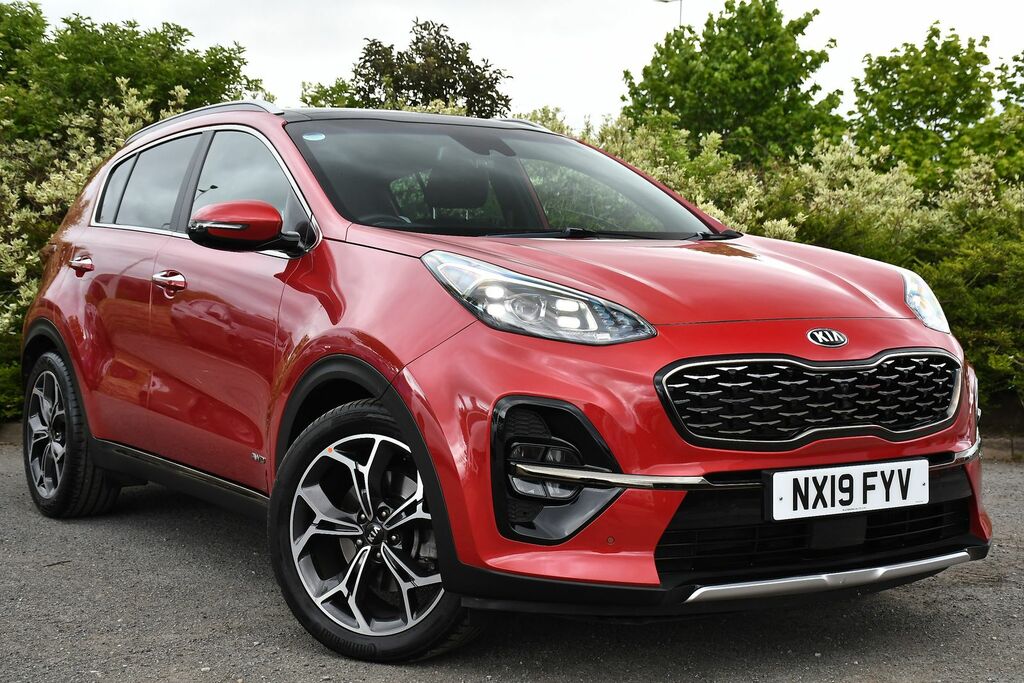 Kia Sportage 1.6 T-gdi Gt-line S Suv Dct Awd Euro 6 Red