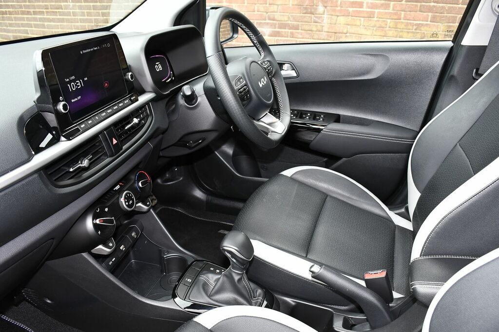 Kia Picanto 1.0 Gt-line Hatchback Amt Euro 6 Ss NV24ZNF Black #4