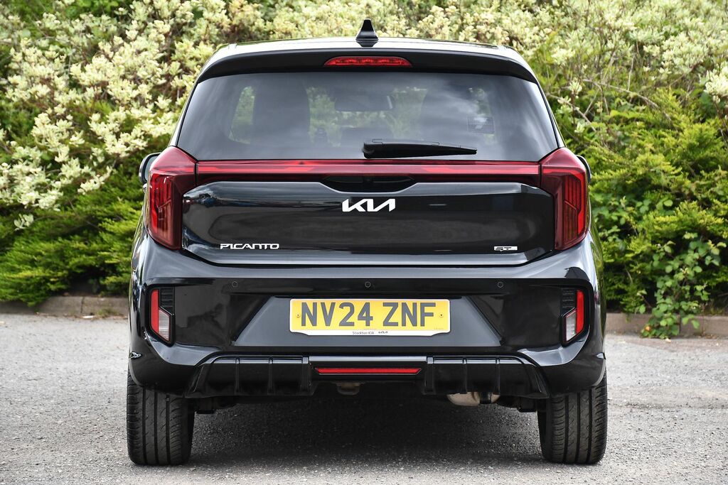 Kia Picanto 1.0 Gt-line Hatchback Amt Euro 6 Ss NV24ZNF Black #6