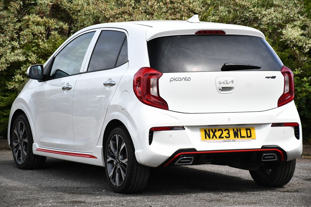 Kia Picanto 1.0 T-gdi Gt-line S Hatchback Eu NX23WLD White #3