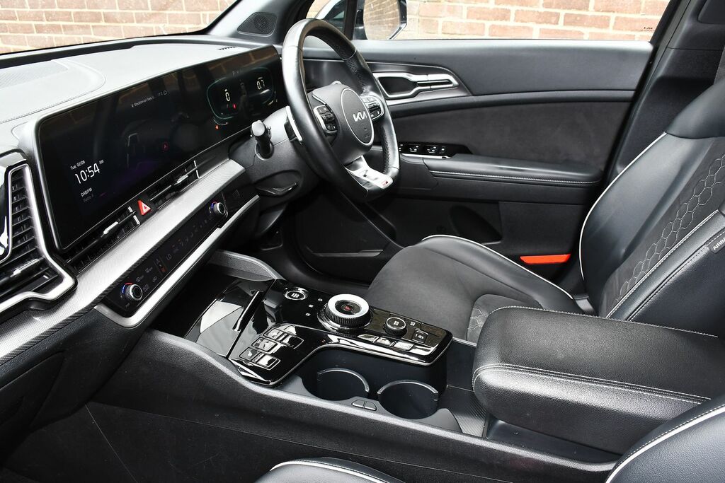 Kia Sportage 1.6 T-gdi Mhev Gt-line Suv Hybrid Dct E NU23XRJ Black #4