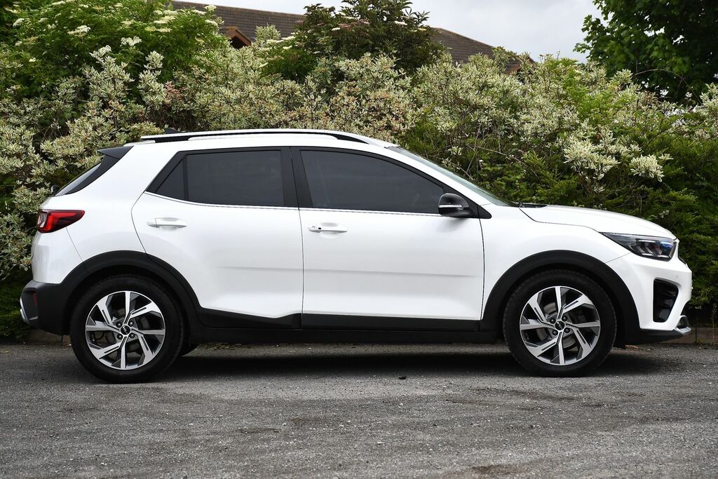 Kia Stonic 1.0 T-gdi Mhev Gt-line S Suv Hybrid Dct BW74KWN White #2
