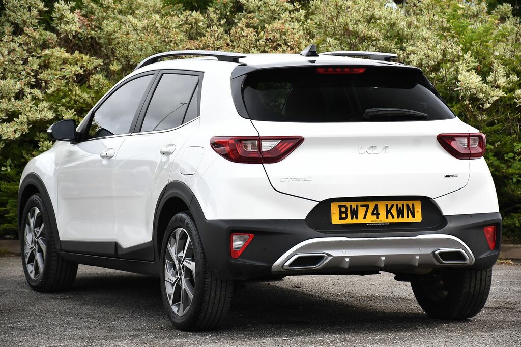 Kia Stonic 1.0 T-gdi Mhev Gt-line S Suv Hybrid Dct BW74KWN White #3