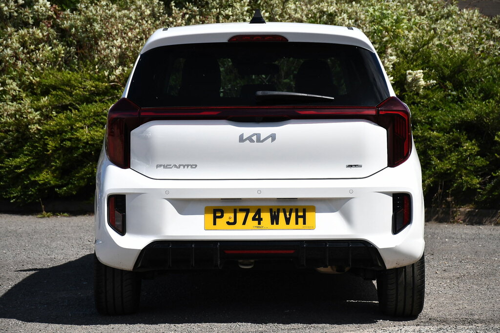 Kia Picanto 1.2 Gt-line S Hatchback Amt Euro 6 Ss PJ74WVH White #6