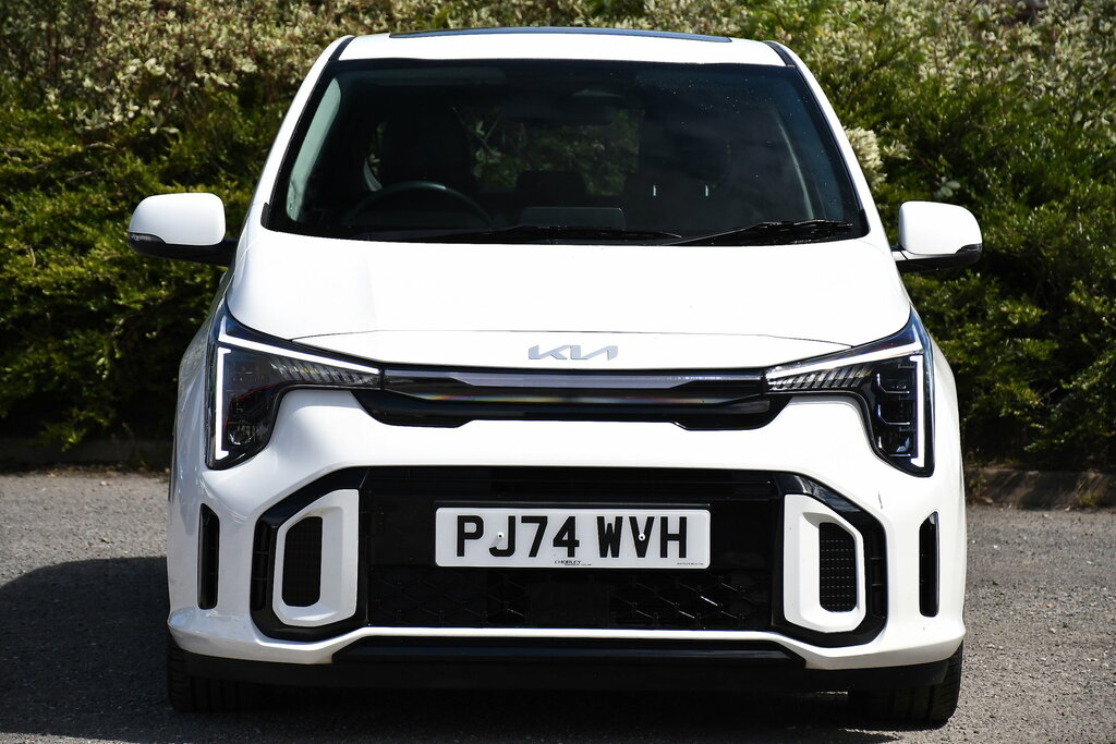 Kia Picanto 1.2 Gt-line S Hatchback Amt Euro 6 Ss PJ74WVH White #5