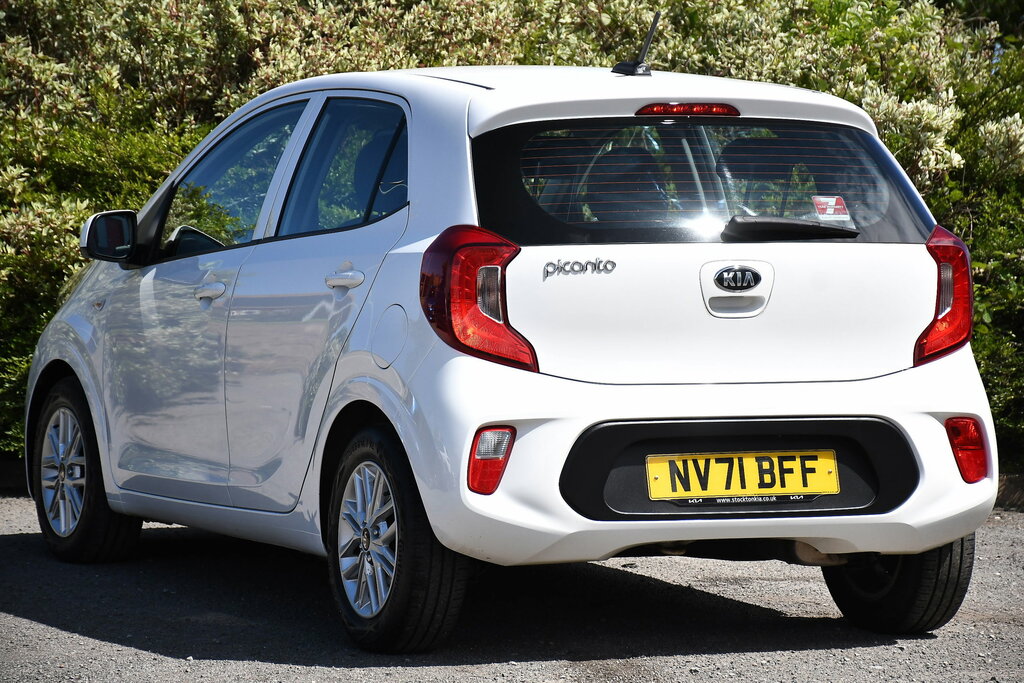 Kia Picanto 1.0 Dpi 2 Hatchback Euro 6 Ss NV71BFF White #3