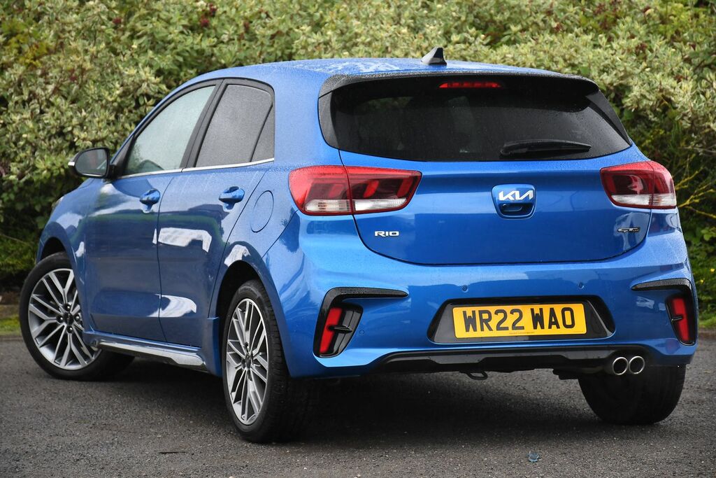 Kia RIO 1.0 T-gdi Mhev Gt-line S Hatchback Hybr Blue #5