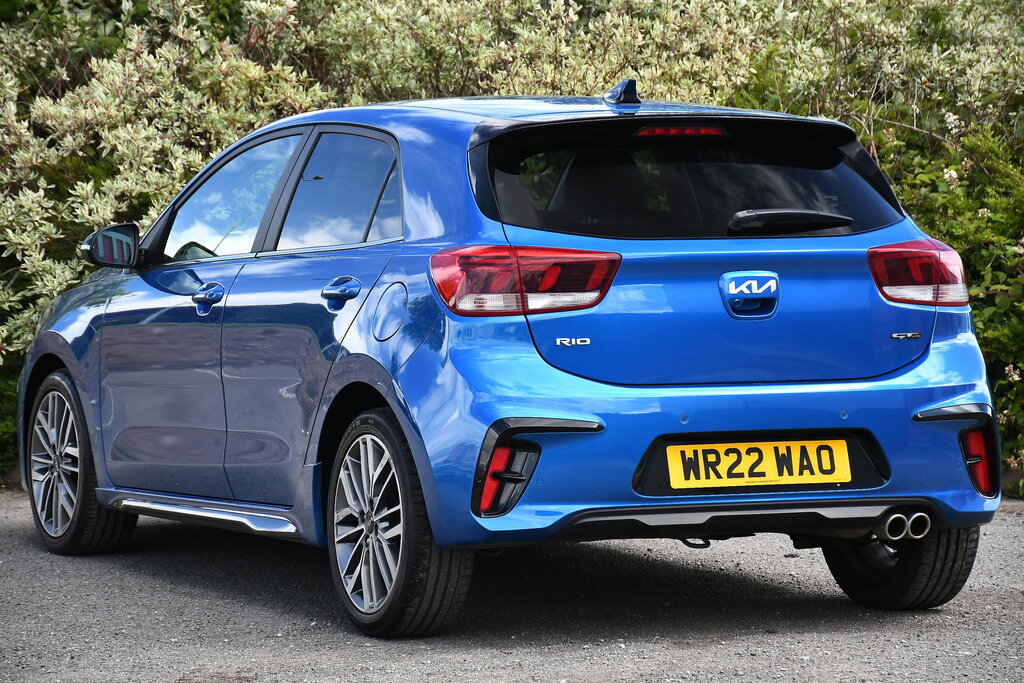 Kia RIO 1.0 T-gdi Mhev Gt-line S Hatchback Hybr WR22WAO Blue #3