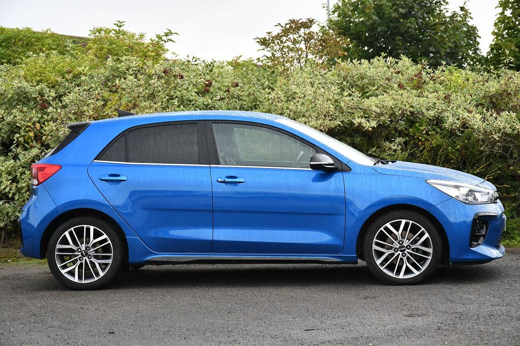 Kia RIO 1.0 T-gdi Mhev Gt-line S Hatchback Hybr Blue #3