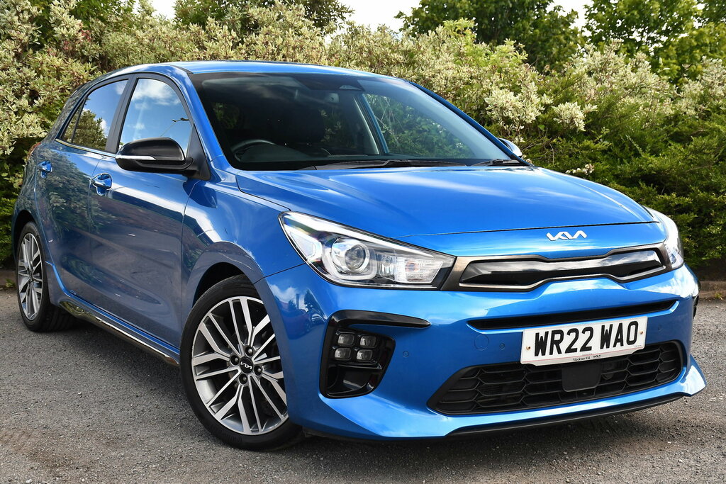 Kia RIO 1.0 T-gdi Mhev Gt-line S Hatchback Hybr Blue