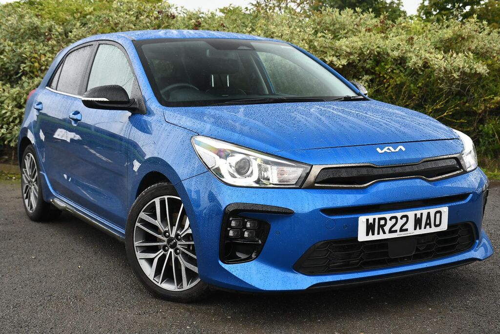 Kia RIO 1.0 T-gdi Mhev Gt-line S Hatchback Hybr Blue