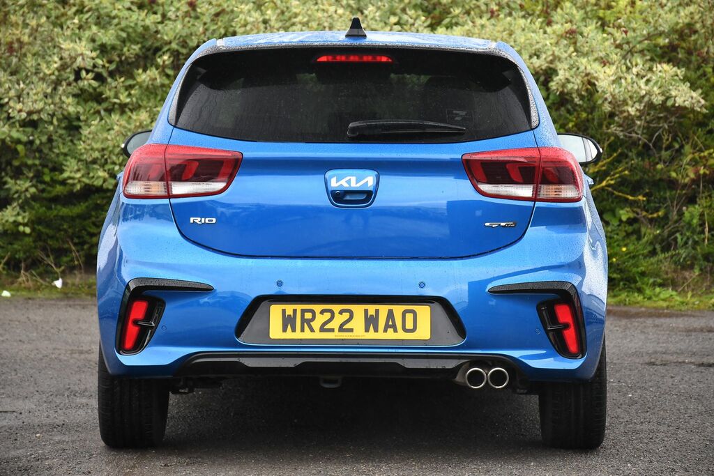 Kia RIO 1.0 T-gdi Mhev Gt-line S Hatchback Hybr Blue #4