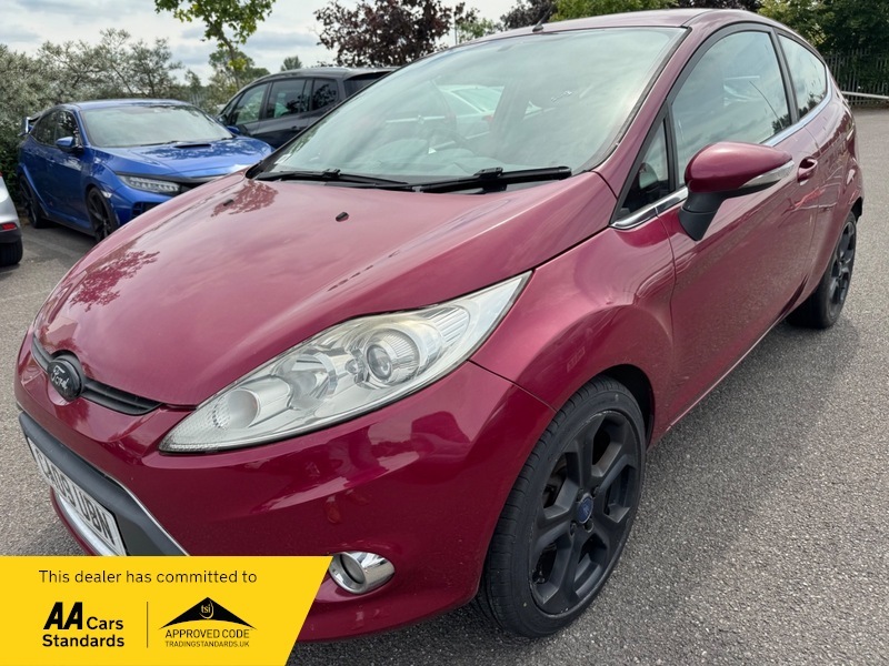 Ford Fiesta Zetec Red