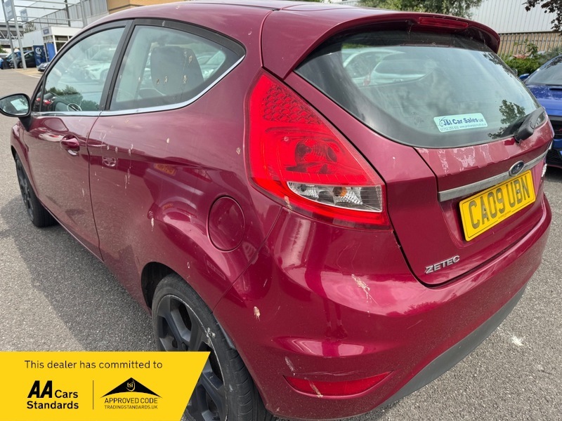 Ford Fiesta Zetec Red #3