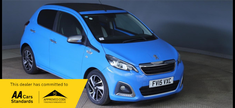 Peugeot 108 Allure Top Blue