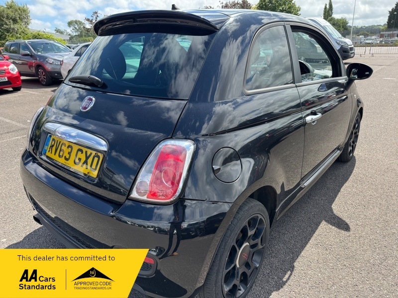 Fiat 500 S Twinair RV63GXO Black #3