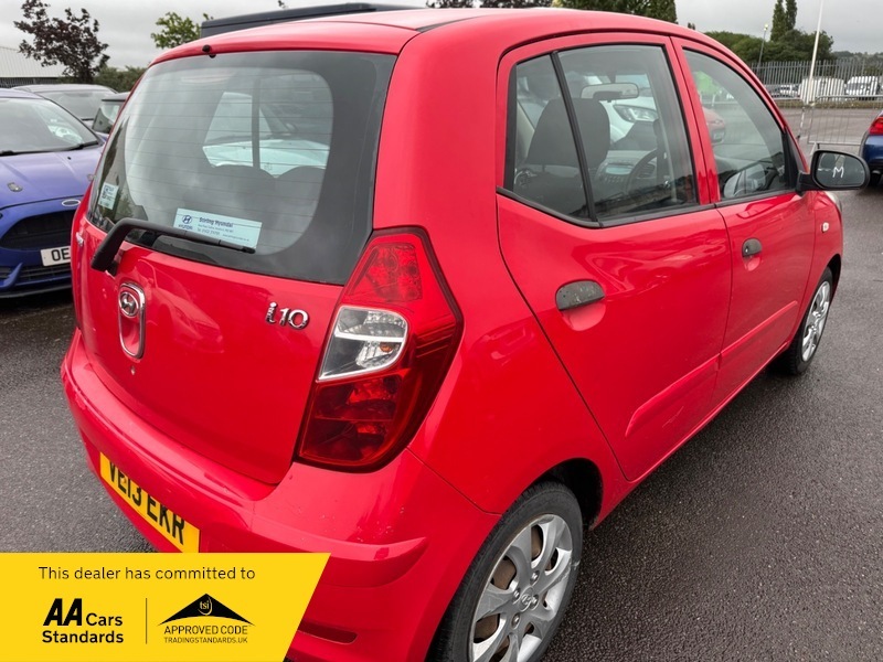 Hyundai I10 Classic Red #3