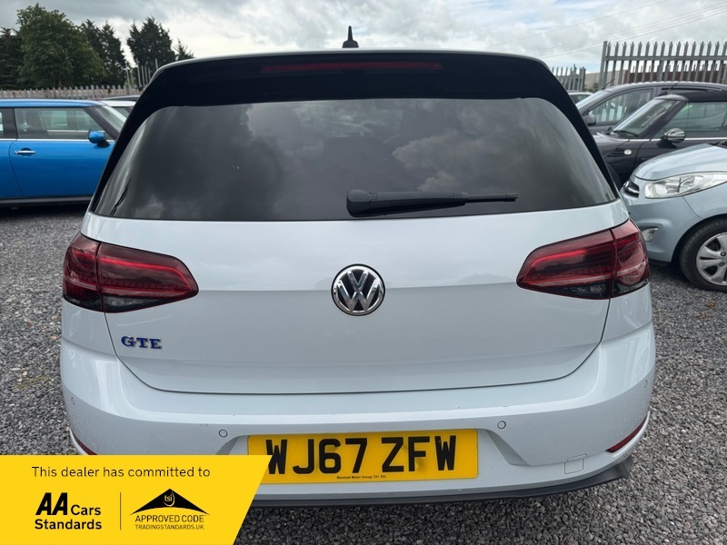 Volkswagen Golf Gte Advance Dsg WJ67ZFW Silver #6