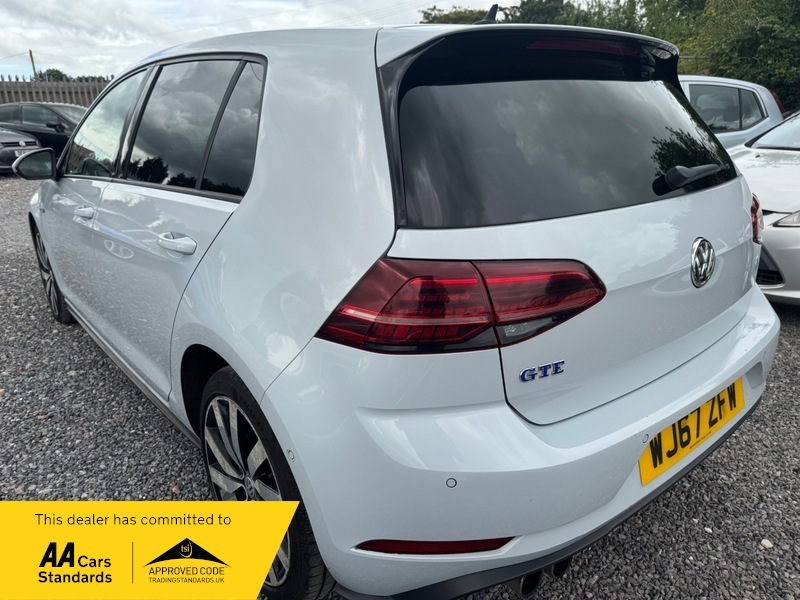 Volkswagen Golf Gte Advance Dsg WJ67ZFW Silver #4