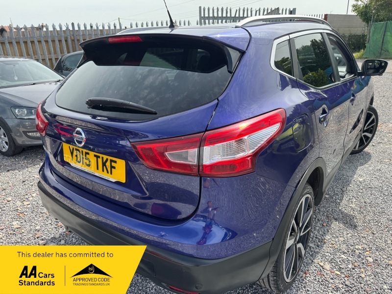 Nissan Qashqai Dci Tekna YD15TKF Blue #4