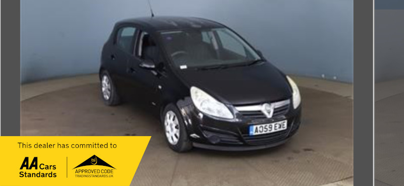 Vauxhall Corsa Club Ac 16V Black