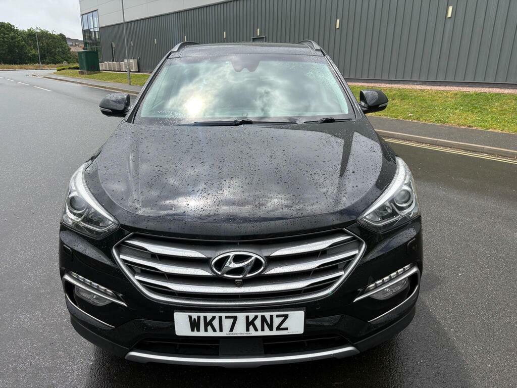 Hyundai Santa Fe 2.2 Crdi Blue Drive Premium Se 4Wd Euro 6 S Black #2