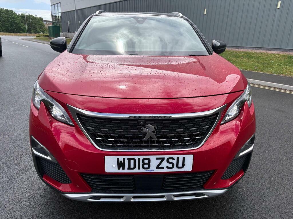 Peugeot 3008 1.2 Puretech Gt Line Euro 6 S S WD18ZSU Red #2