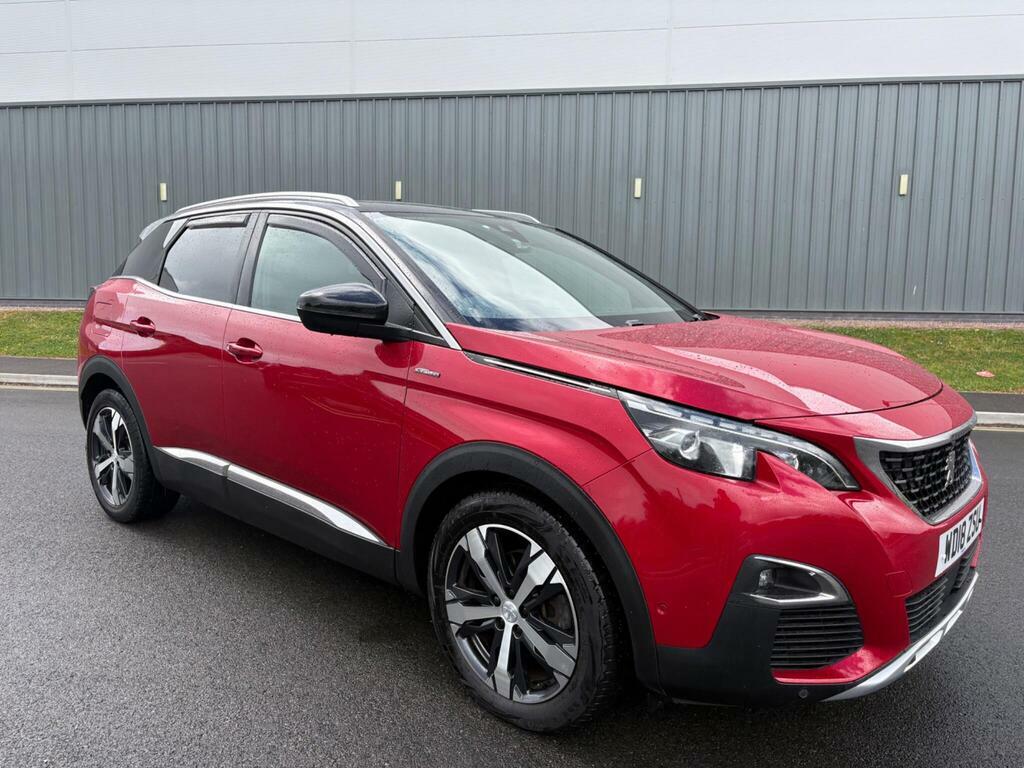 Peugeot 3008 1.2 Puretech Gt Line Euro 6 S S WD18ZSU Red #6