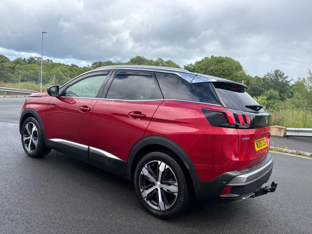 Peugeot 3008 1.2 Puretech Gt Line Euro 6 S S WD18ZSU Red #4