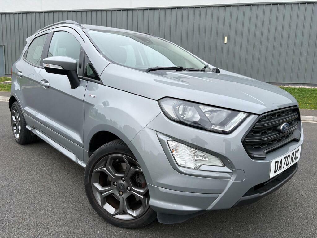 Ford Ecosport 1.0T Ecoboost St-line Euro 6 S S Silver