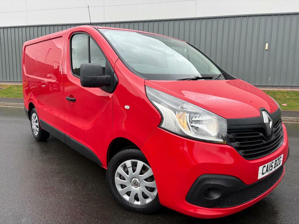 Renault Trafic 1.6 Dci 27 Business Swb Standard Roof Euro 5 Red