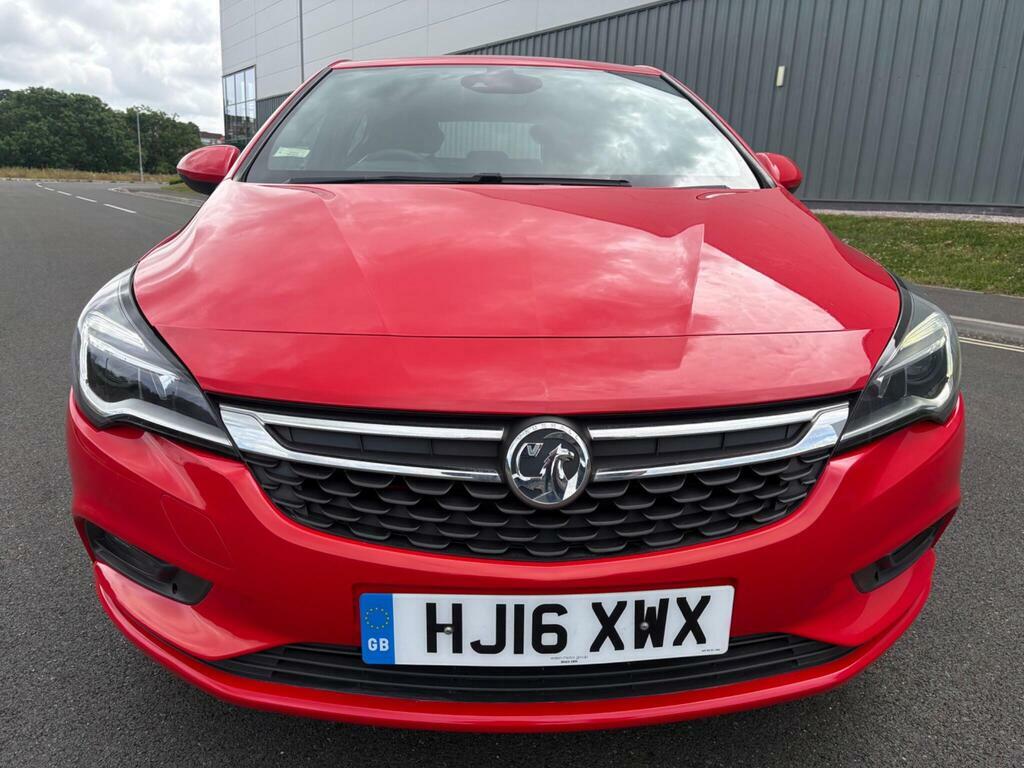Vauxhall Astra 1.4I Sri Euro 6 HJ16XWX Red #2