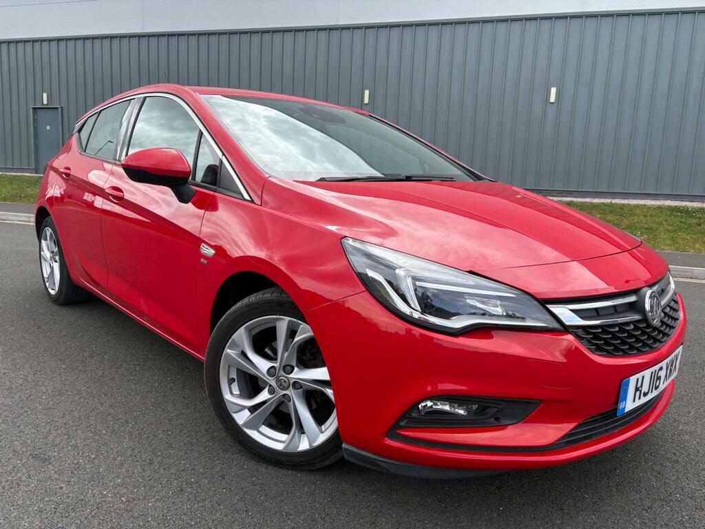 Vauxhall Astra 1.4I Sri Euro 6 HJ16XWX Red #5