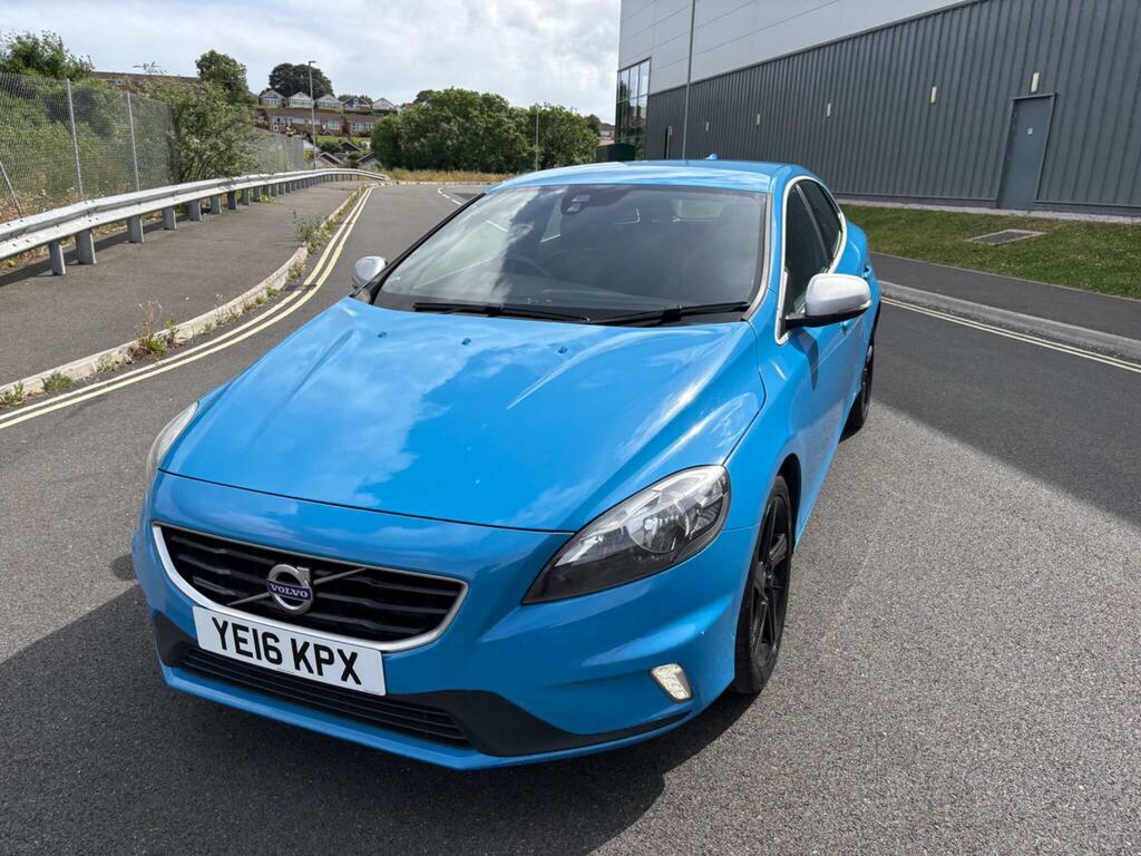 Volvo V40 2.0 D4 R-design Euro 6 S S Blue #3