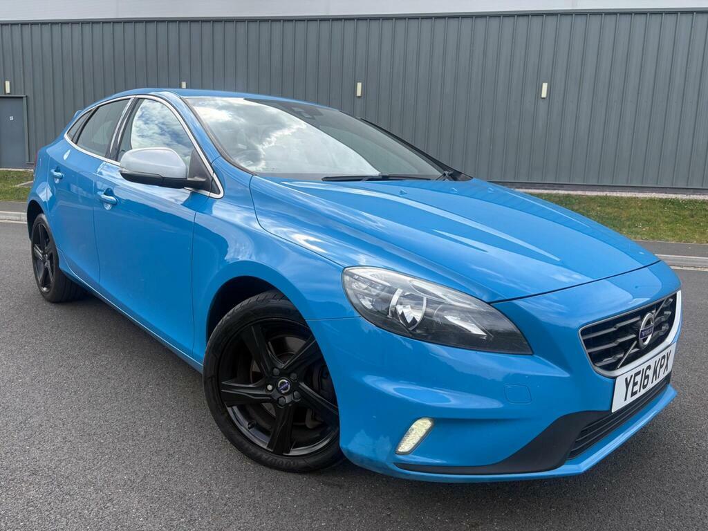 Volvo V40 2.0 D4 R-design Euro 6 S S Blue #5