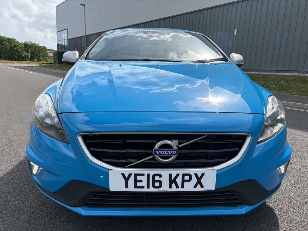 Volvo V40 2.0 D4 R-design Euro 6 S S Blue #2