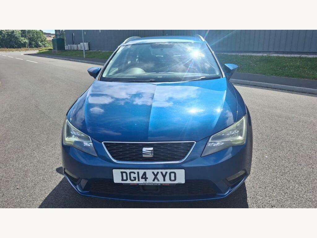Seat Leon 1.6 Tdi Cr Se Sport Tourer Euro 5 S S Blue #2