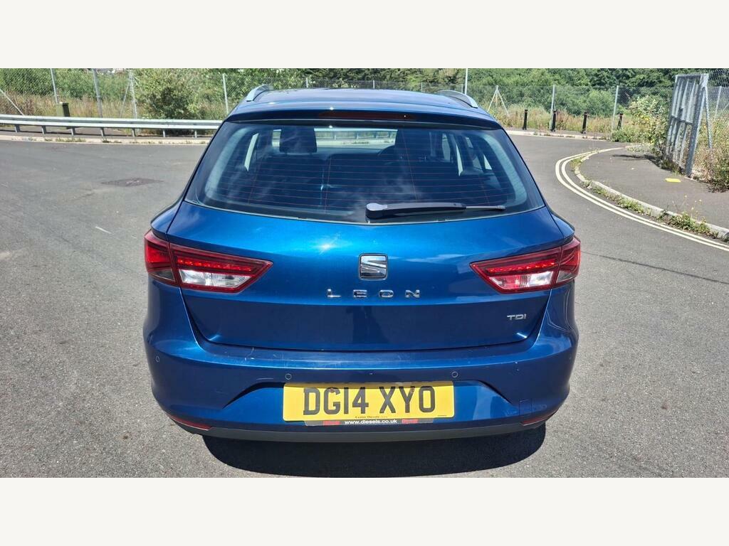 Seat Leon 1.6 Tdi Cr Se Sport Tourer Euro 5 S S Blue #5